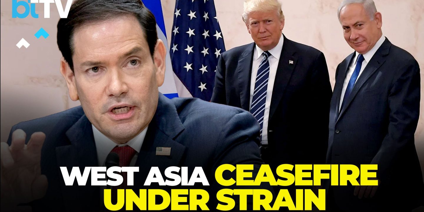 West Asia Ceasefire Shattered! Iran Hits Kuwait Airport & Bahrain; U.S Navy. Fires Hellfire Missile