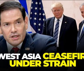 West Asia Ceasefire Shattered! Iran Hits Kuwait Airport & Bahrain; U.S Navy. Fires Hellfire Missile