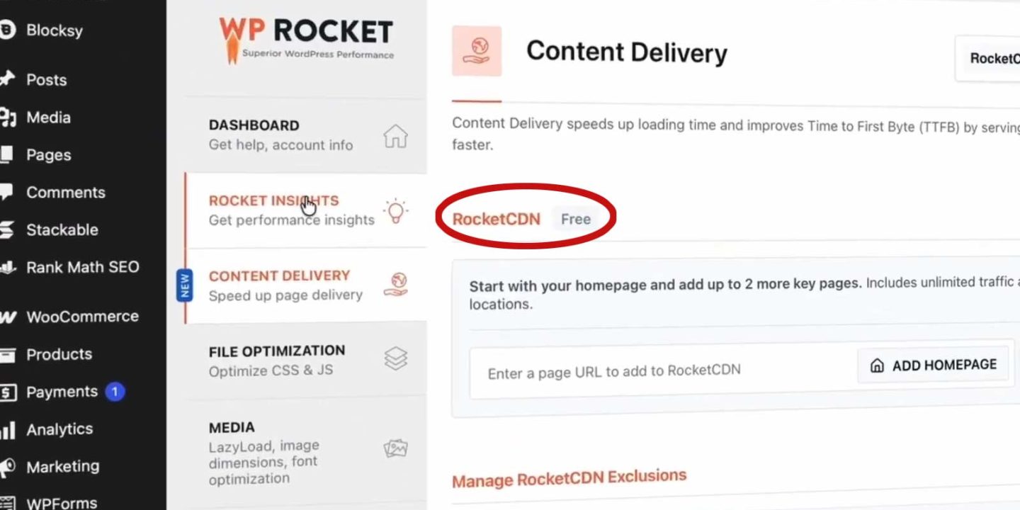 WP Rocket Now Offers Free CDN For Your Most Important Pages
