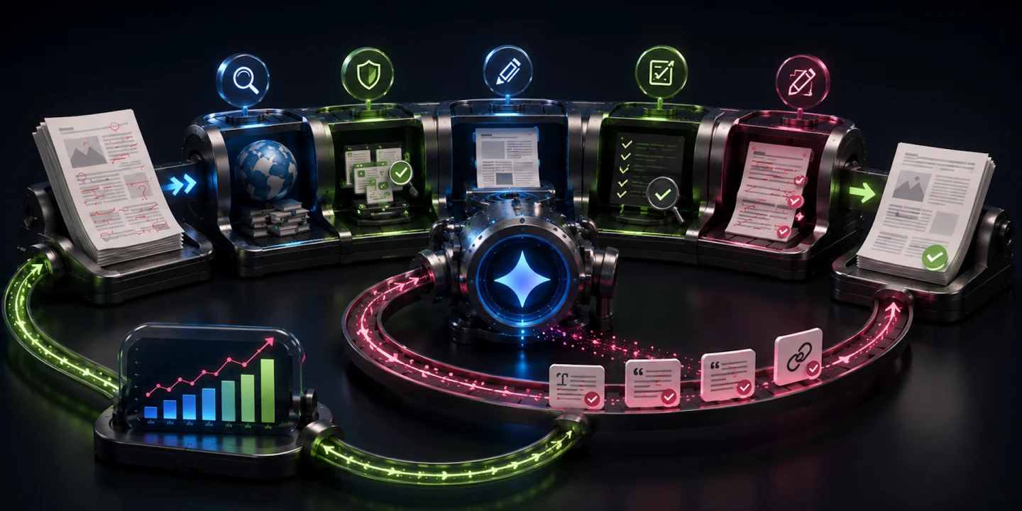 7 feedback loops for self-improving AI content workflows