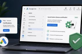 Google begins rolling out in-account certification applications