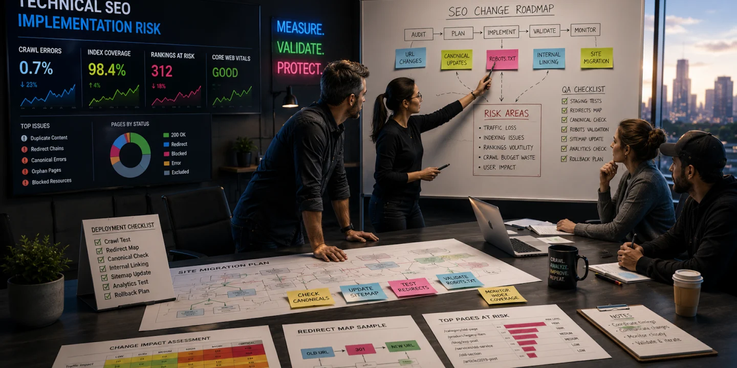 How to safely implement high-impact technical SEO changes