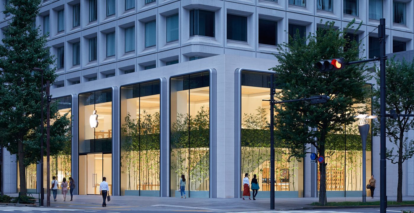 Apple Store Street Corner