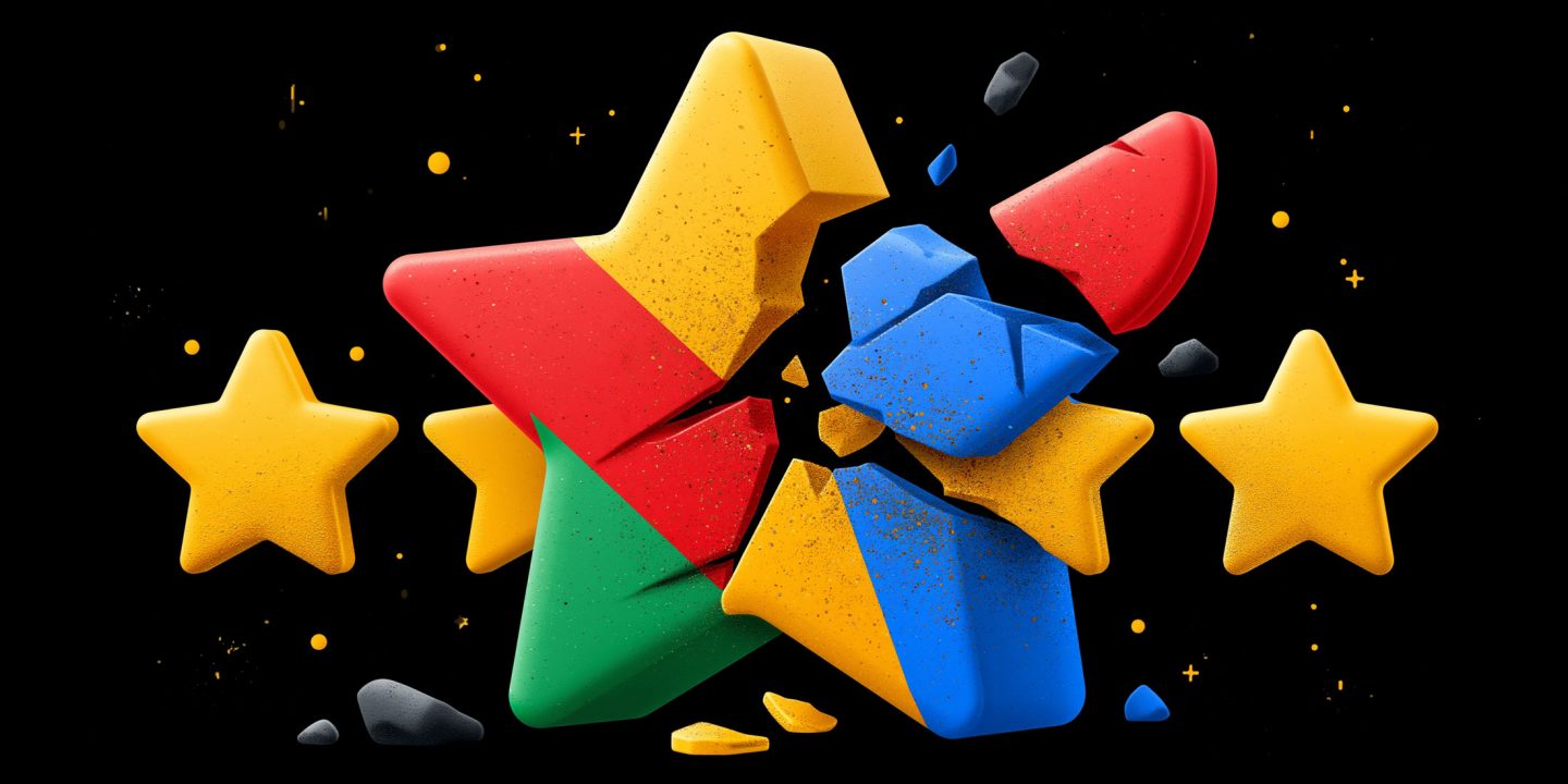 Broken Google Review Star