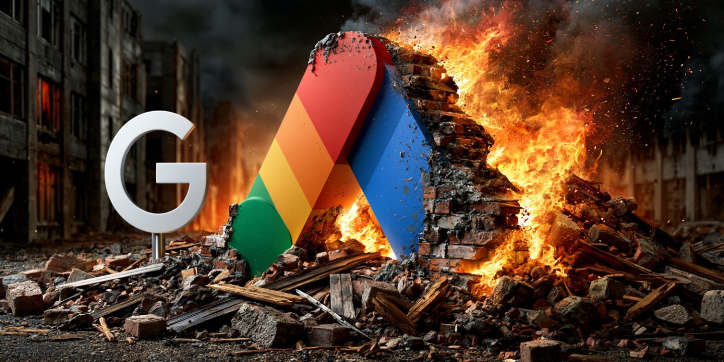 Google Ads Logo Fire