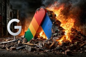 Google Ads Logo Fire