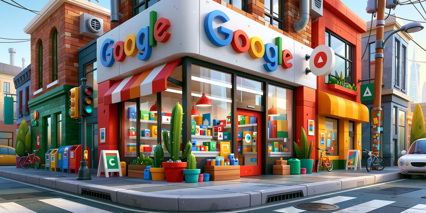 Google Retail Street Corner