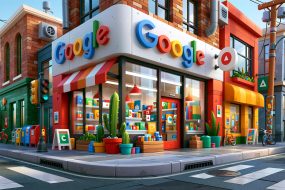 Google Retail Street Corner