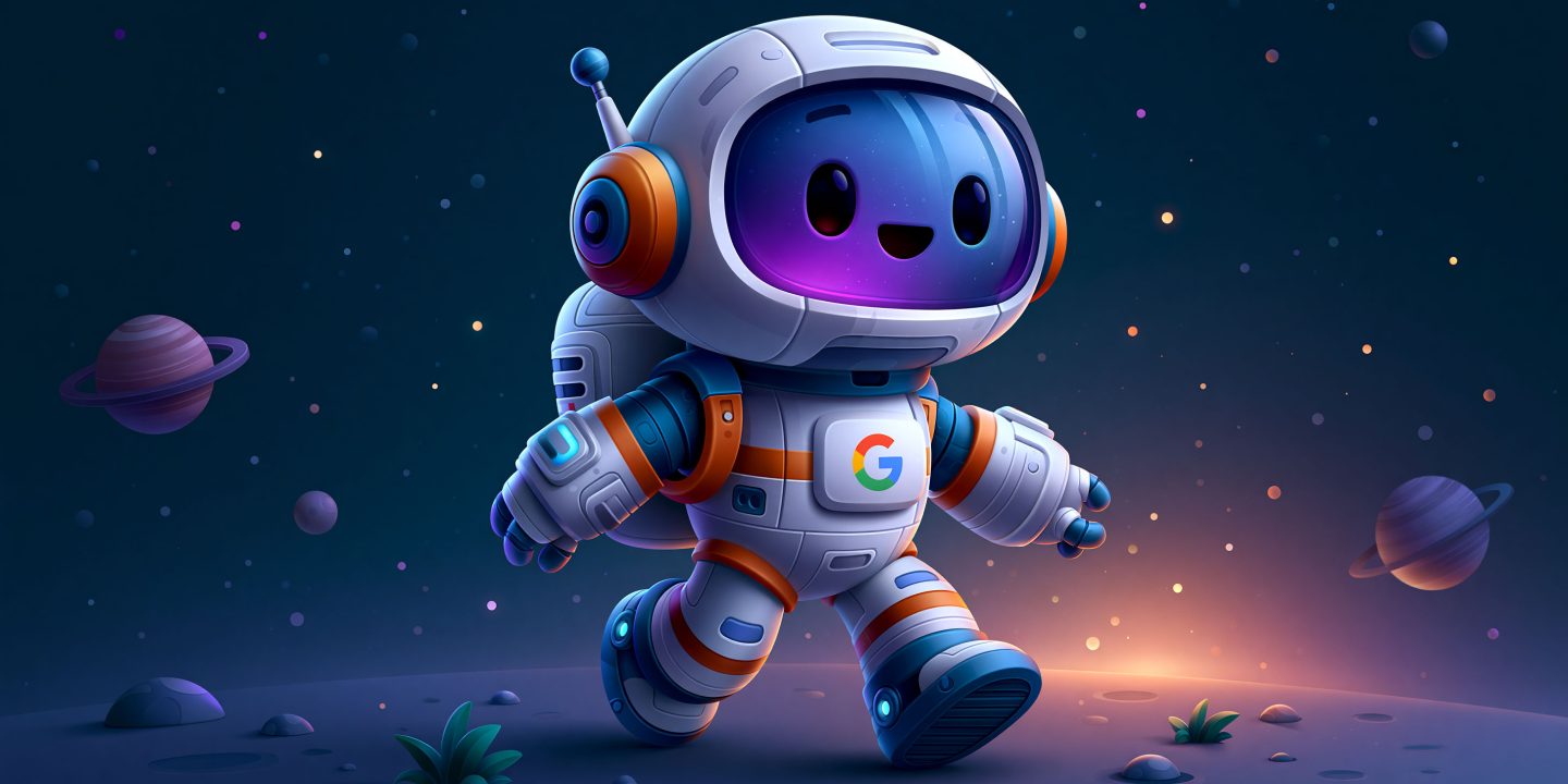Google Robot Astronaut