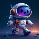 Google Robot Astronaut