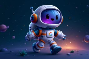Google Robot Astronaut