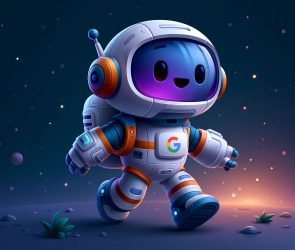 Google Robot Astronaut