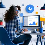 Marketer Working Desk