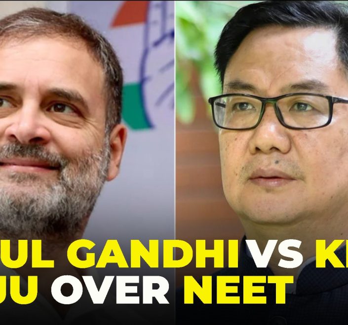 "Sack Education Minister First": Rahul Gandhi Vs Rijiju Clash Locks Parliament Over NEET Debate