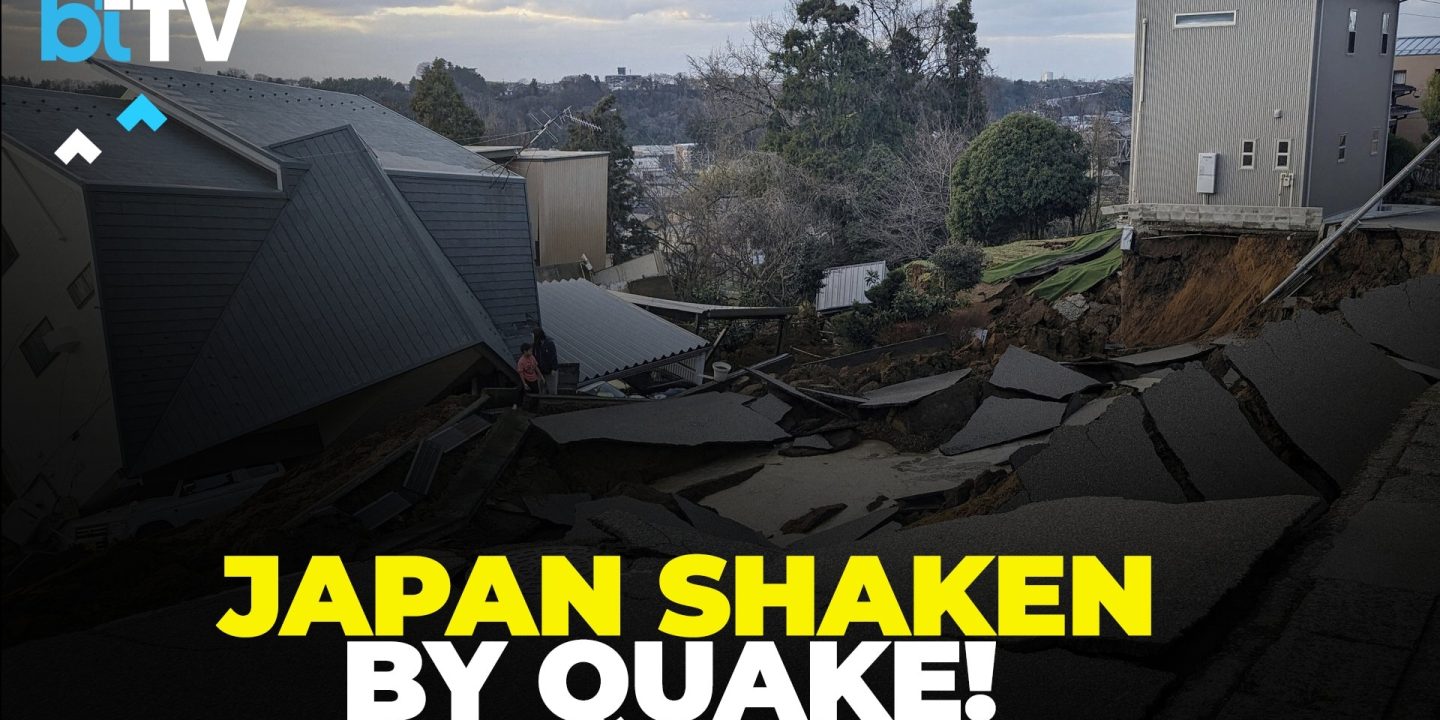 7.1 Quake Shakes Southern Japan: Roads Split, Buildings Burn, Hundreds Of Thousands Evacuated