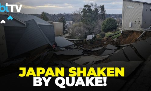7.1 Quake Shakes Southern Japan: Roads Split, Buildings Burn, Hundreds Of Thousands Evacuated