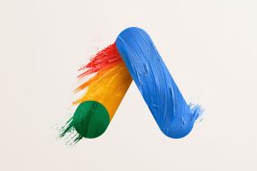 Google Ads Logo Painted