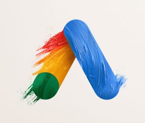 Google Ads Logo Painted