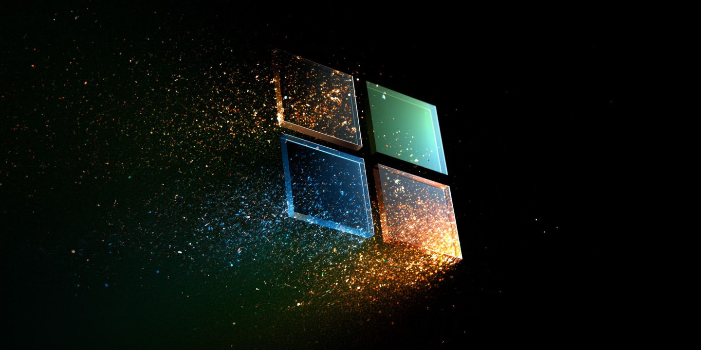 Microsoft Advertising Logo Sparkle